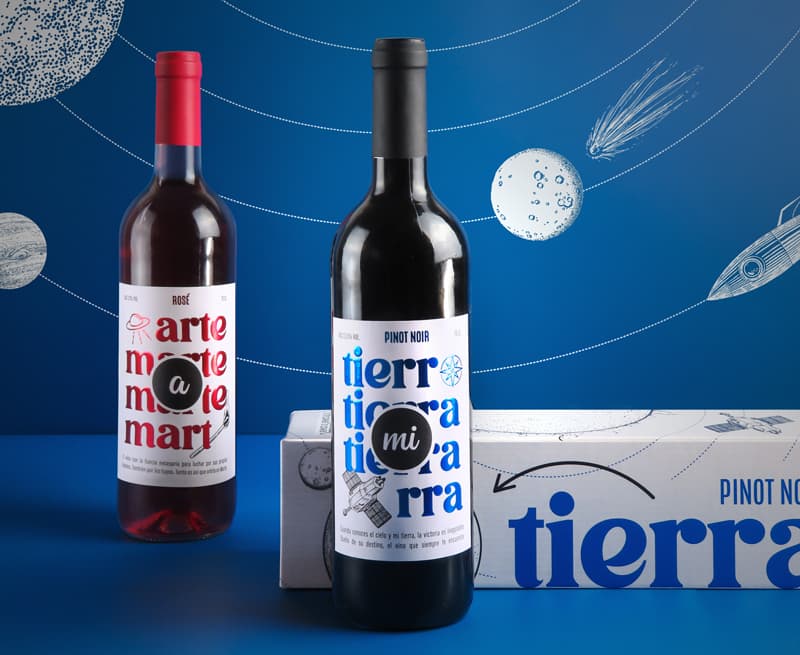 Etiquetas estampadas