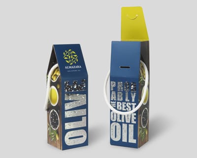 Cajas Brik con Cordón para Aceite