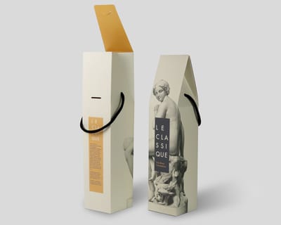 Cajas Brik con Cordón para Vino