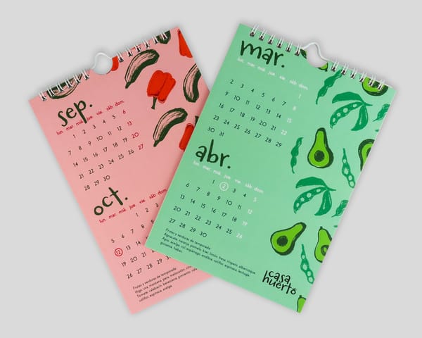 calendario pared wireo