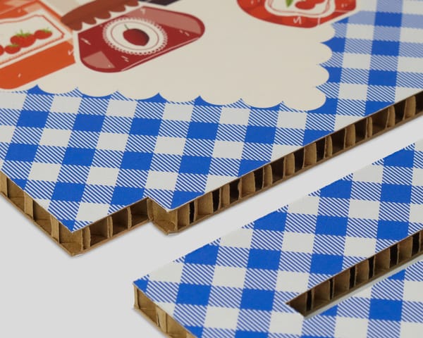 Display Nido de Abeja