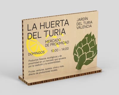 Display Nido de Abeja