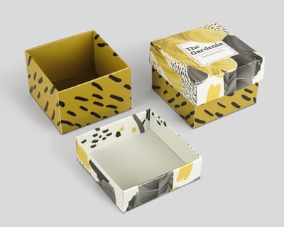 Caja con tapa