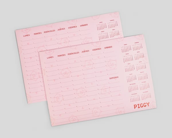 Planificador de mesa