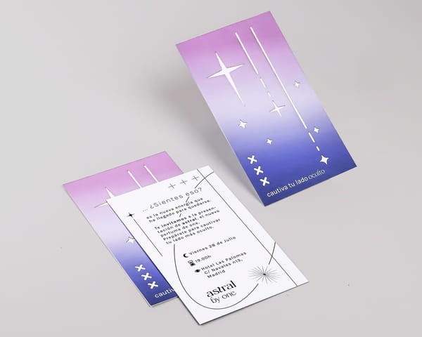 Tarjetón multicapa Astral