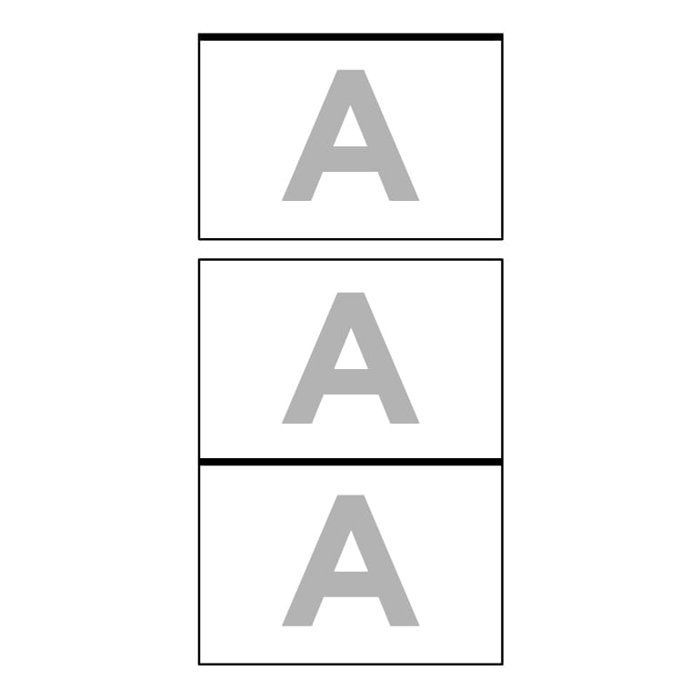 Encuadernado borde superior, lectura doble cara